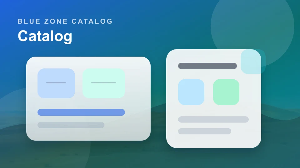 Illustrated preview of the COP17 catalog portal.